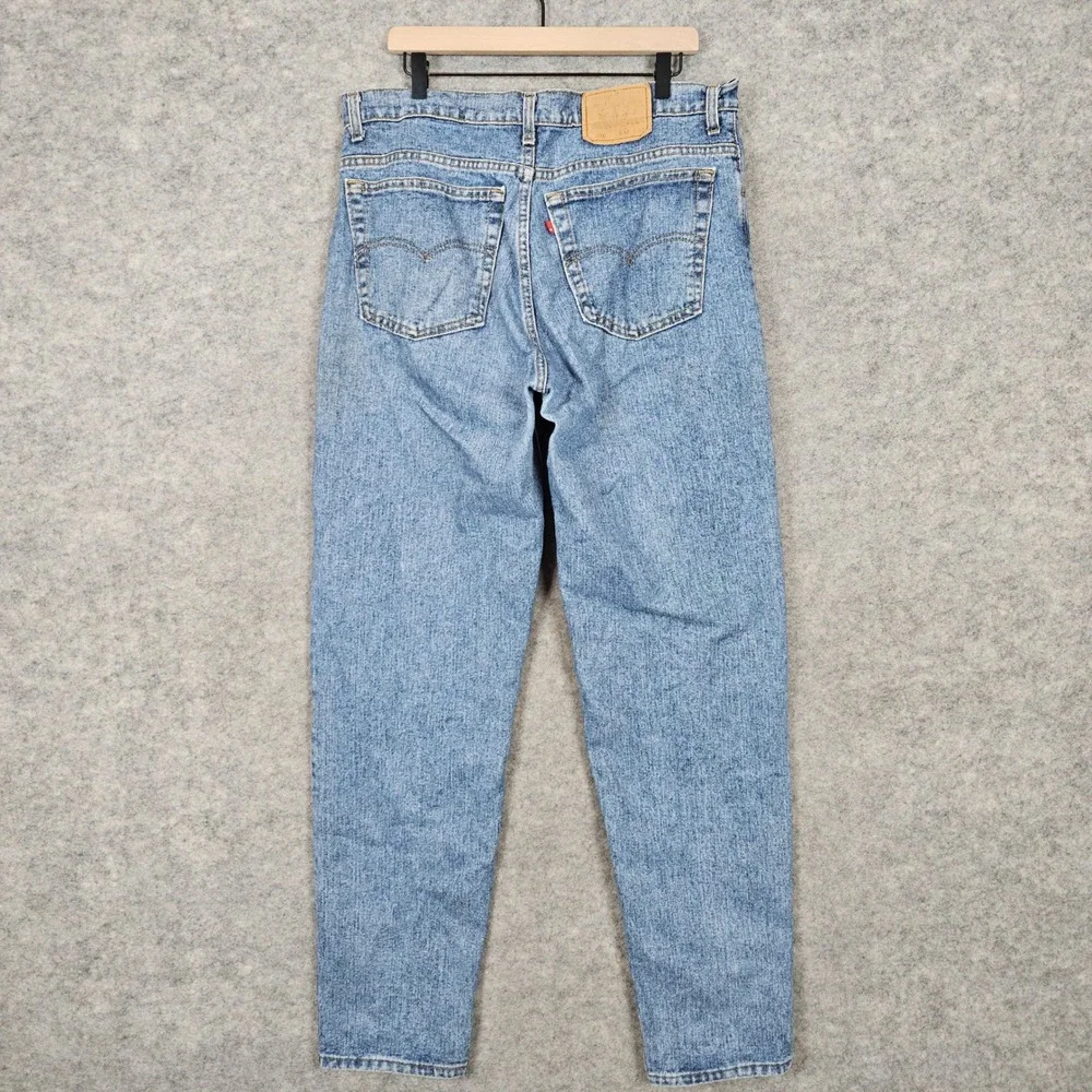 Levi's 550 Men's Blue Jeans Size 38x34 (ACTUAL 36x34) 100% Cotton Vintage 1992‎